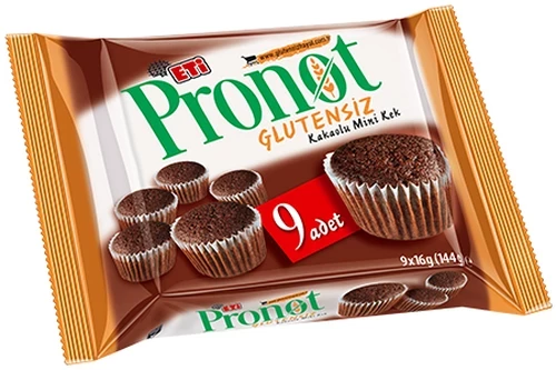 Pronot Glutensiz Kakaolu Mini Kek